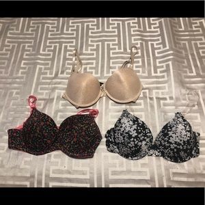 Bundle of three 34C bras